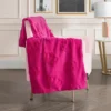 3D Faux Fur Throw Blanket