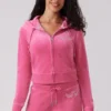Angel Couture Big Bling Velour Hoodie