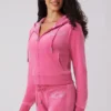 Angel Couture Big Bling Velour Hoodie