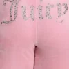 Angel Couture Big Bling Velour Track Pants