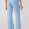 Angel Couture Knit Fold over Wide Leg Pants