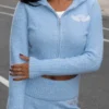 Angel Couture Knitwear Patch Hoodie