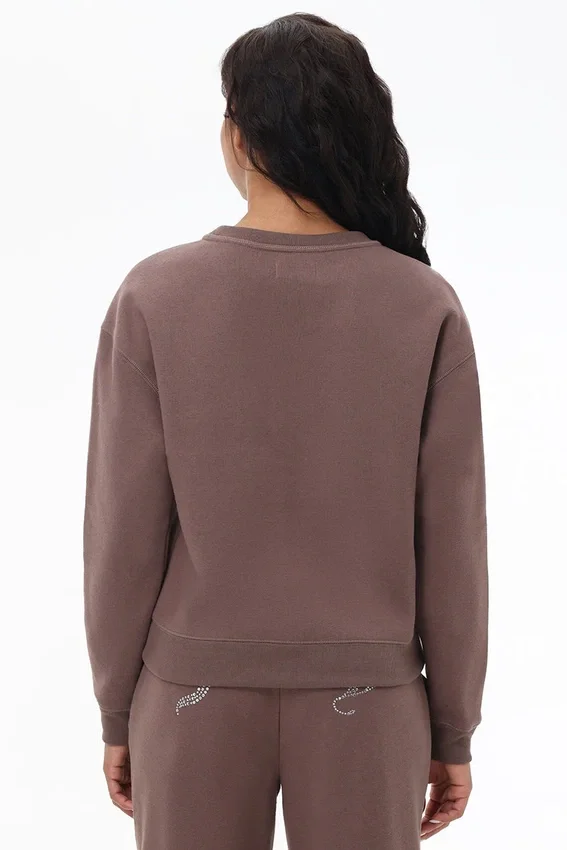 Big Bling Fleece Crewneck Pullover Big Bling Fleece Crewneck Pullover