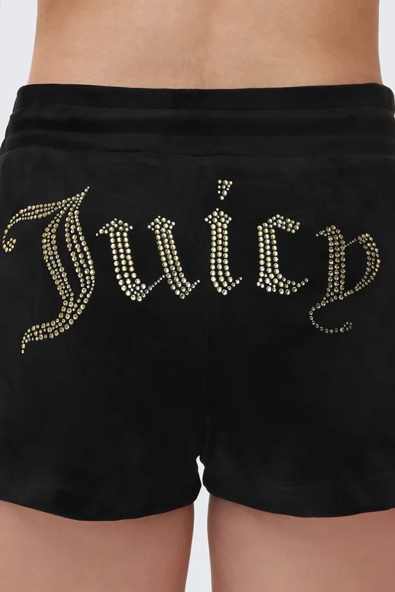 Big Bling Velour Shorts Big Bling Velour Shorts