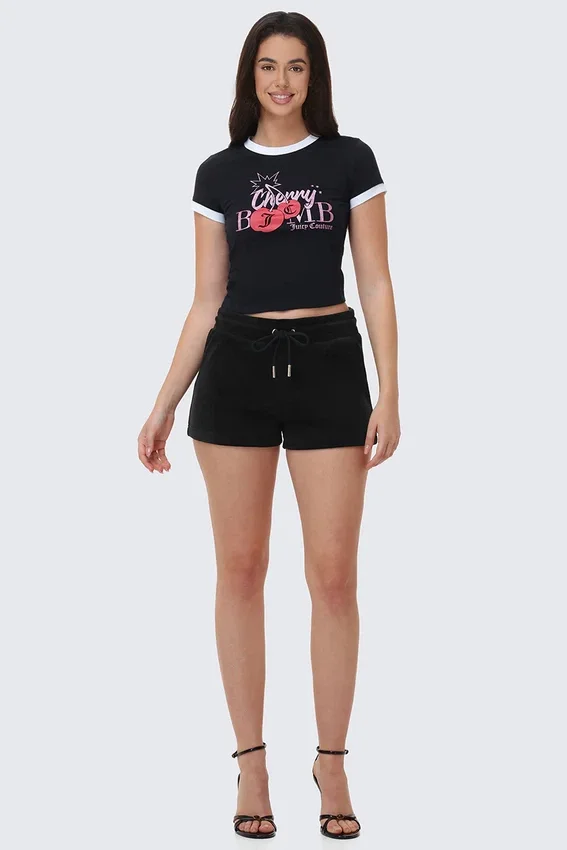 Big Bling Velour Shorts Big Bling Velour Shorts