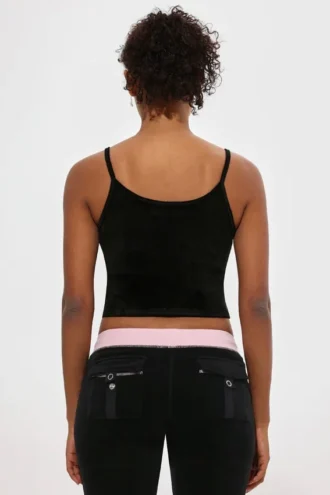 Big Bling Velour Tank Top Big Bling Velour Tank Top