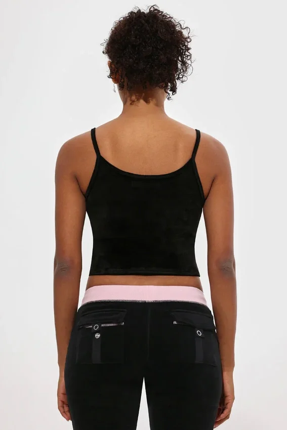 Big Bling Velour Tank Top Big Bling Velour Tank Top