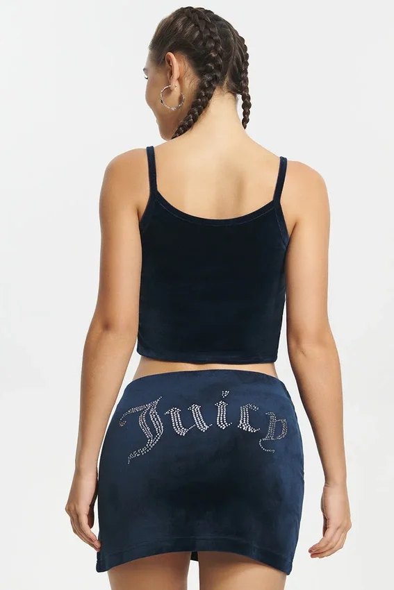 Big Bling Velour Tank Top Big Bling Velour Tank Top