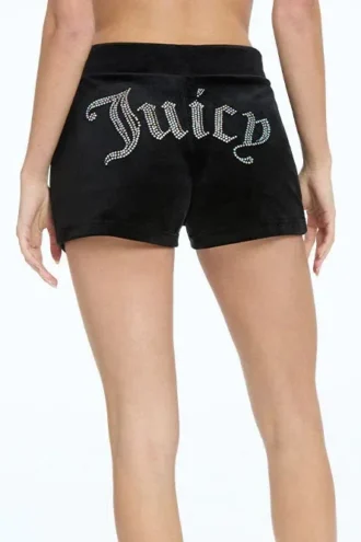 Big Bling Velour Track Shorts Big Bling Velour Track Shorts