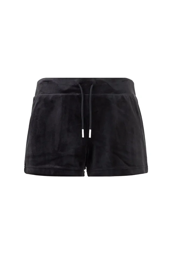 Big Bling Velour Track Shorts Big Bling Velour Track Shorts