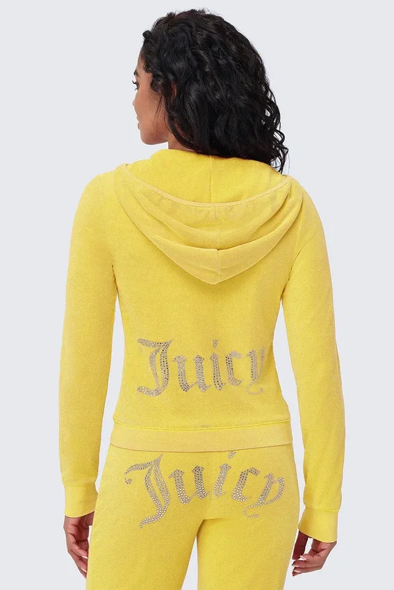 Big Bling Washed Terry Hoodie Big Bling Washed Terry Hoodie