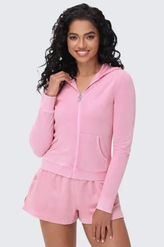 Big Bling Washed Terry Hoodie Big Bling Washed Terry Hoodie