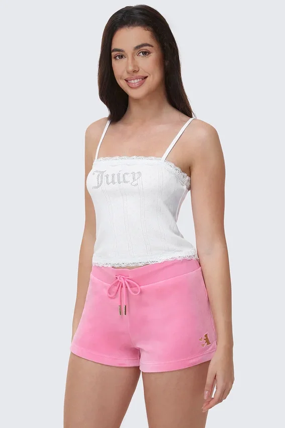 Bling Lace Trim Cami Bling Lace Trim Cami