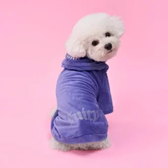 Bling Velour Pet Hoodie Bling Velour Pet Hoodie