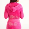 Bride Customizable Big Bling Velour Hoodie