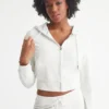 Bride Customizable Big Bling Velour Hoodie