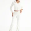 Bride Customizable Big Bling Velour Hoodie