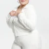 Bride Customizable Big Bling Velour Hoodie