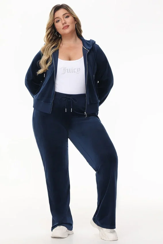 Bride Customizable Big Bling Velour Track Pants Bride Customizable Big Bling Velour Track Pants