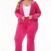 Bride Customizable Big Bling Velour Track Pants Bride Customizable Big Bling Velour Track Pants