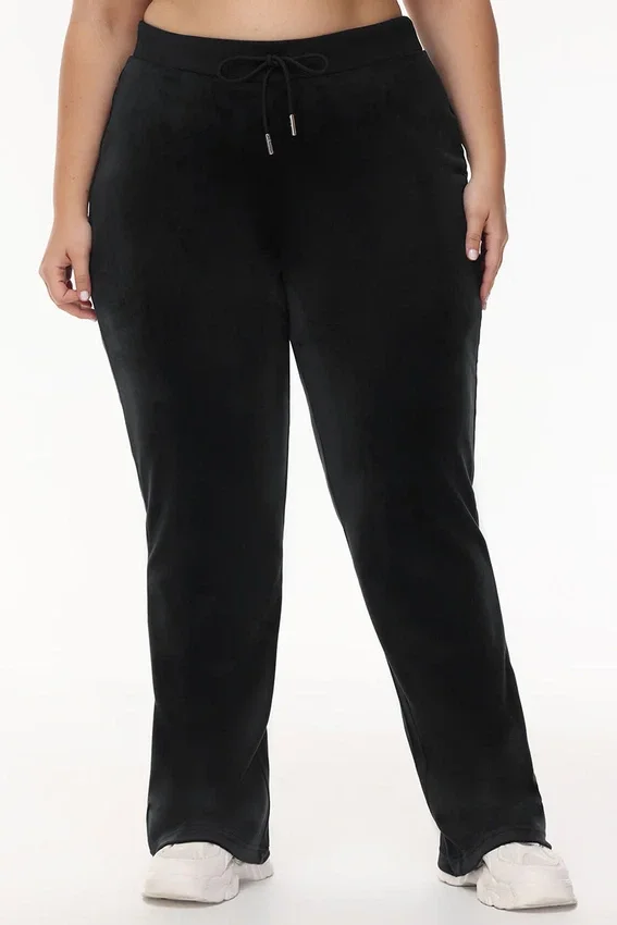 Bride Customizable Big Bling Velour Track Pants Bride Customizable Big Bling Velour Track Pants