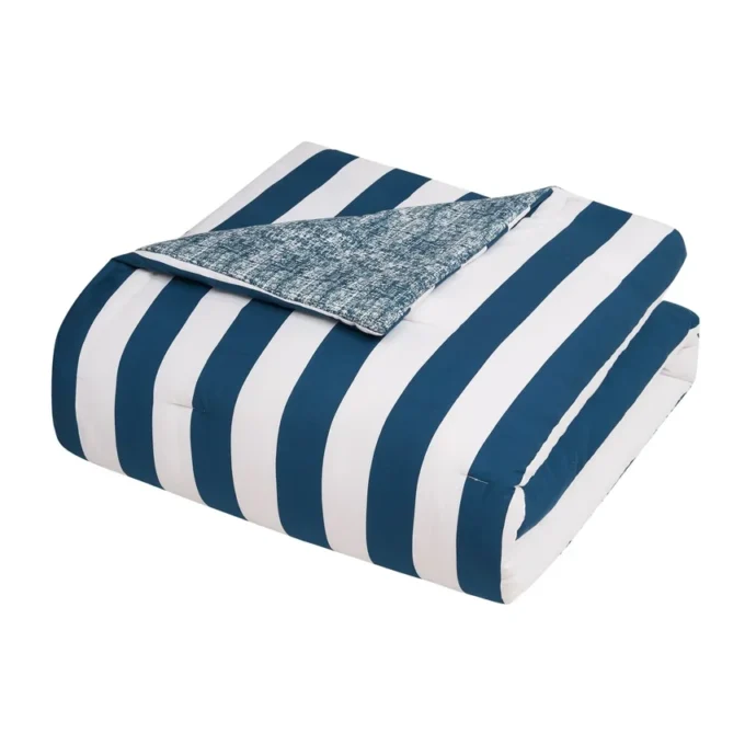 Cabana Striped Reversible Comforter Set