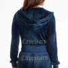 Capricorn Customizable Big Bling Velour Hoodie