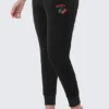 Cherry Bling Velour Jogger