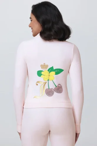 Cherry Heritage Mockneck Jacket