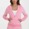 Classic Cotton Velour Hoodie