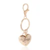 Constellation Puffy Heart Keychain Bag Charm