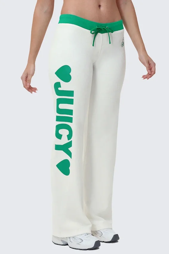 Contrast Low Rise Track Pants Contrast Low Rise Track Pants