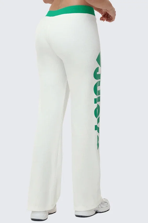 Contrast Low Rise Track Pants Contrast Low Rise Track Pants