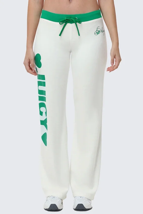 Contrast Low Rise Track Pants Contrast Low Rise Track Pants