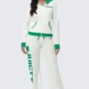 Contrast Low Rise Track Pants Contrast Low Rise Track Pants