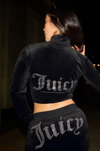 Cropped Mockneck Jacket