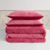 Crushed Velvet Comforter Set