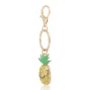 Crystal Pineapple Keychain Bag Charm
