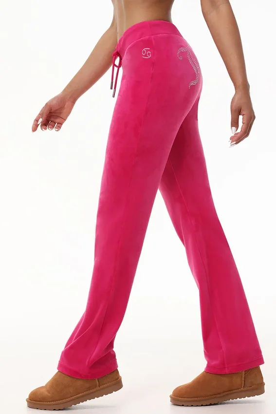 Custom Zodiac Og Big Bling Velour Track Pants Custom Zodiac Og Big Bling Velour Track Pants