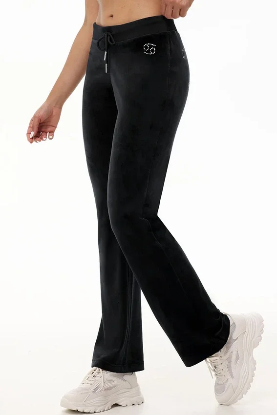 Custom Zodiac Og Big Bling Velour Track Pants Custom Zodiac Og Big Bling Velour Track Pants