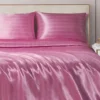 Damask Stripe Satin Sheet Set