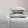 Damask Stripe Satin Sheet Set