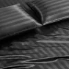 Damask Stripe Satin Sheet Set