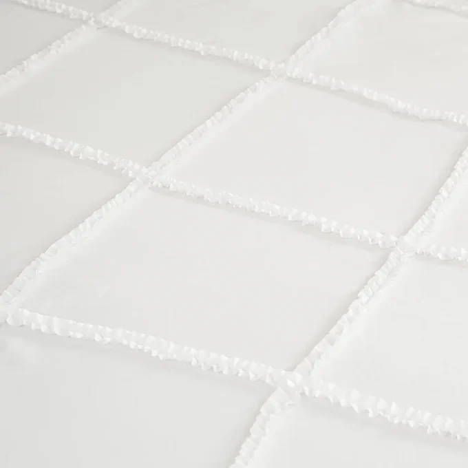 Diamond Ruffle Comforter Set