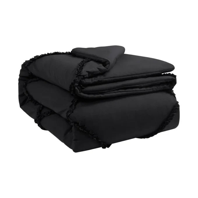 Diamond Ruffle Comforter Set