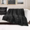 Embossed Plush Oversized Throw Blanket
