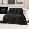 Embossed Plush Oversized Throw Blanket