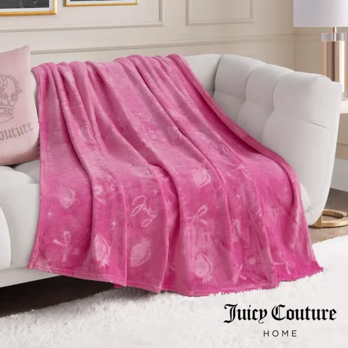 Embossed Plush Oversized Throw Blanket