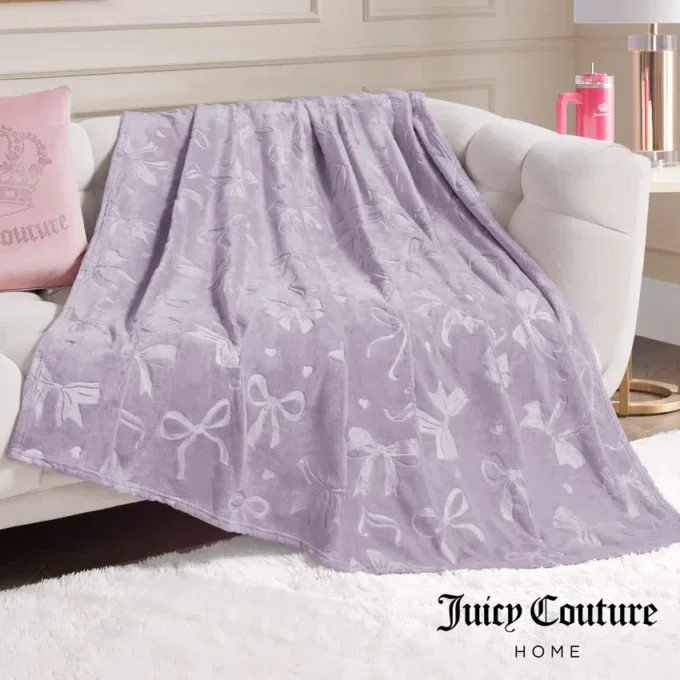 Embossed Plush Oversized Throw Blanket