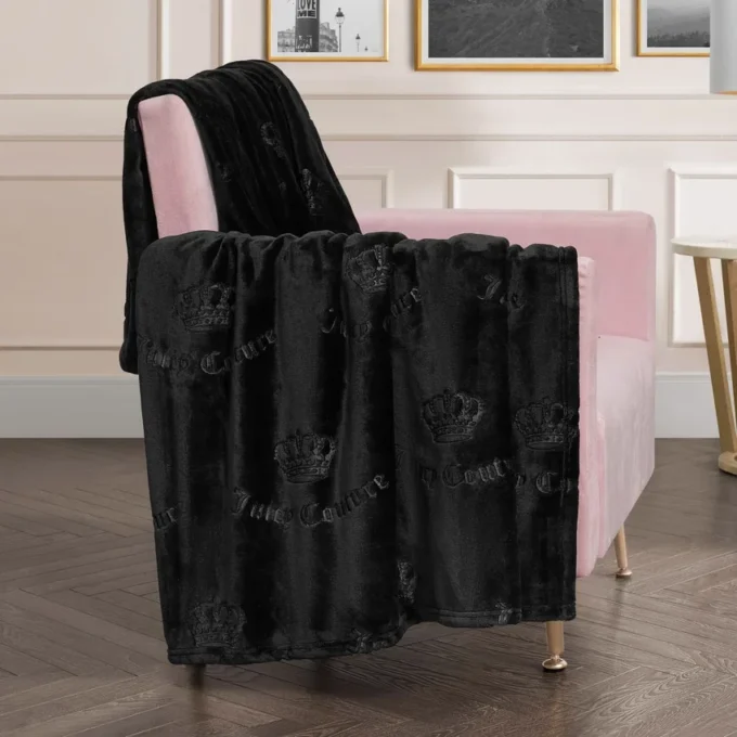 Embossed Plush Oversized Throw Blanket